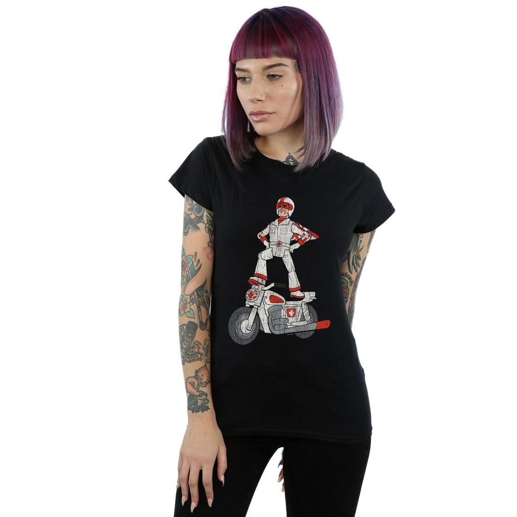 Disney Womens/Ladies Toy Story 4 Duke Caboom Pose Cotton T-Shirt