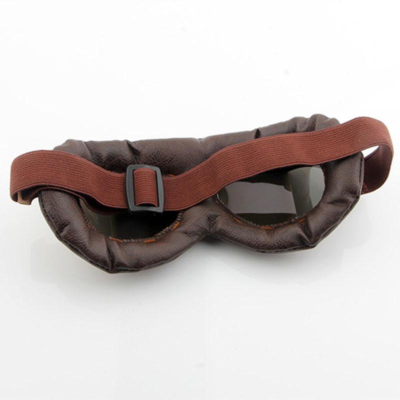 Ретро мотоциклетные очки, винтажные мото классические очки для Harley Pilot, стимпанк, квадроцикл, велосипед, медный шлем