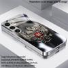 Серебряный Орел Узор Тени 2D Чехол для Телефона для Samsung S26 S25 S24 S23 S22 S21 S20 A56 A36 A16 - Электрооplated Стеклянный Защитный