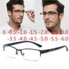 New Half Metal Frame Nearsighted Glasses Unisex Prescription Myopia 0 -0.5 -1 -1.5 -2 -2.5 -3 -4 -5 -6 Unisex De Leitura