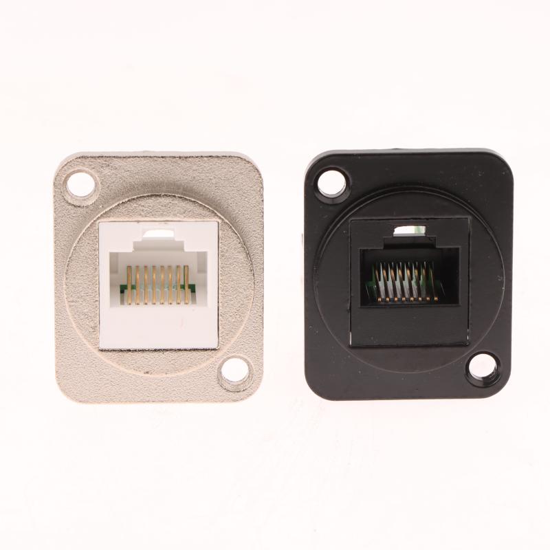 Cat5E Rj45 Сетевая Кабельная Розетка Монтажный Модуль Экранированный Беспаечный Удлинитель Сетевого Кабеля Разъем Панели Cat 5