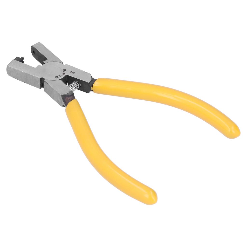Punch Pliers Iron Punching Tool with Spring Tension Leather Crafts Making Hardware Tools