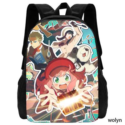 Школьный рюкзак Spy Cartoon Anime Backpack Семейный рюкзак, легкий школьный рюкзак Mochila, рюкзаки для детей, сумки для девочек