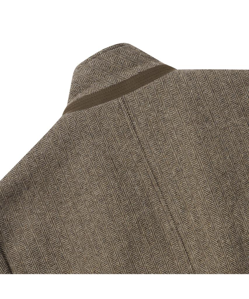 BRENTWOOD [Hunting Jacket] Wool Blended Herringbone Hunting Jacket Brjcw25453Brx