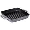 Gril Carré - STAUB - 23cm - Fonte Émaillée - Compatible Induction - Lave-Vaisselle
