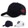 New Year Of The Tiger Natal Year Hat Men's Fashion High Top Tiger Head Embroidery Baseball Cap Trendy Brand Big Head Bib Cap