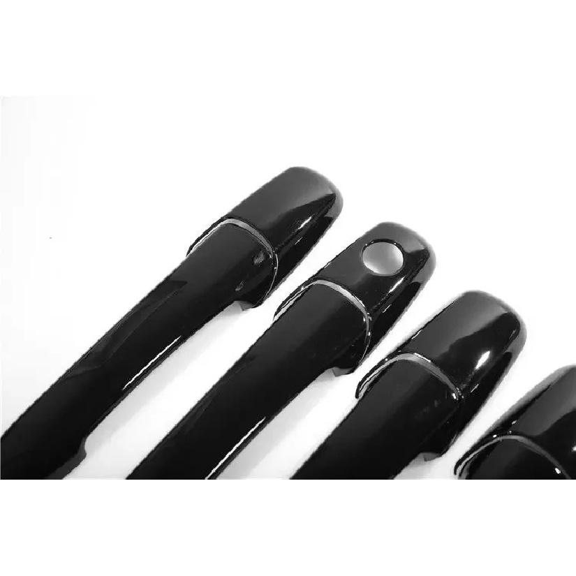 Door Handle For Lincoln MKX 2007-2013 Lincoln MKZ Zephyr 2006-2012 Black Chrome Accessories Sticker Car Styling