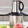 3L Mini Electric Meat Grinder Stainless Steel Food Processor Food Chopper Kitchen Use