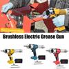 Brushless Electric Grease Gun Wireless Fully Automatic High-Pressure Excavator Specific Grease Gun Fit Makita/Dewalt 18V Battery