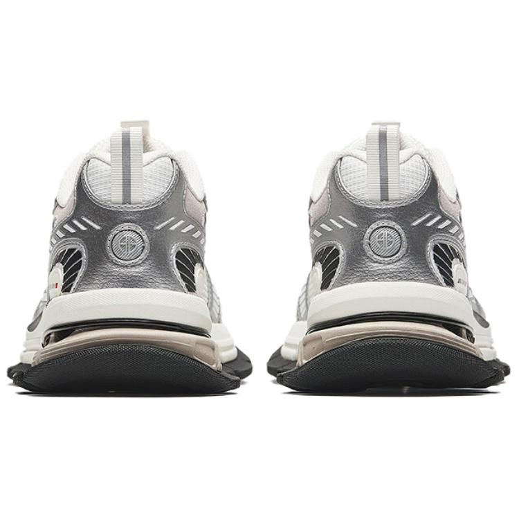 Новые кроссовки Anta Champion Series AG-G01 с низким верхом, устойчивые к скольжению, мужские, бело-серебристые, 112438805A-2