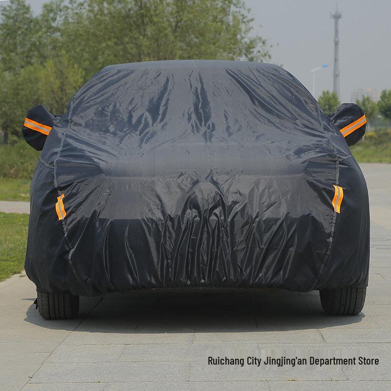 Автомобильный чехол для защиты от солнца и дождя для Toyota Corolla, Levin, Yaris, Asia Lion, Wildlander - Прочная Оксфордская ткань