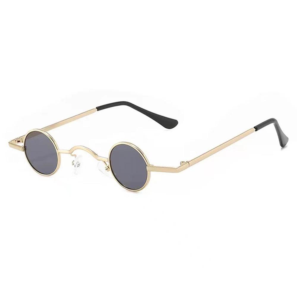 Retro Hip Hop Candy Color Sun Glasses Punk Small Round Sunglasses Shades