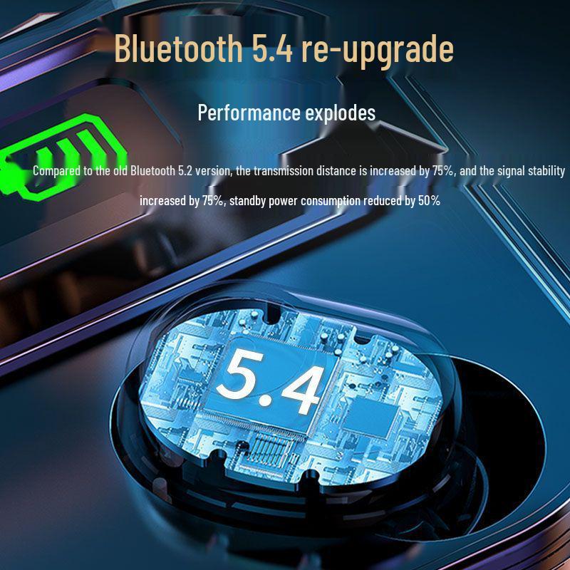 Высококачественные беспроводные спортивные наушники-вкладыши Bluetooth 5.4 для Huawei, Apple, vivo