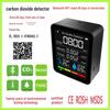 Bluetooth CO2 and TVOC Air Quality Detector with 60-Day Data Storage