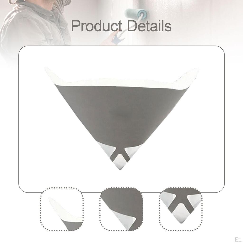 100x Фильтровальная бумага Воронка Фильтр для краски Хобби Простота в использовании Художественно-ремесленное оборудование Проекты покраски