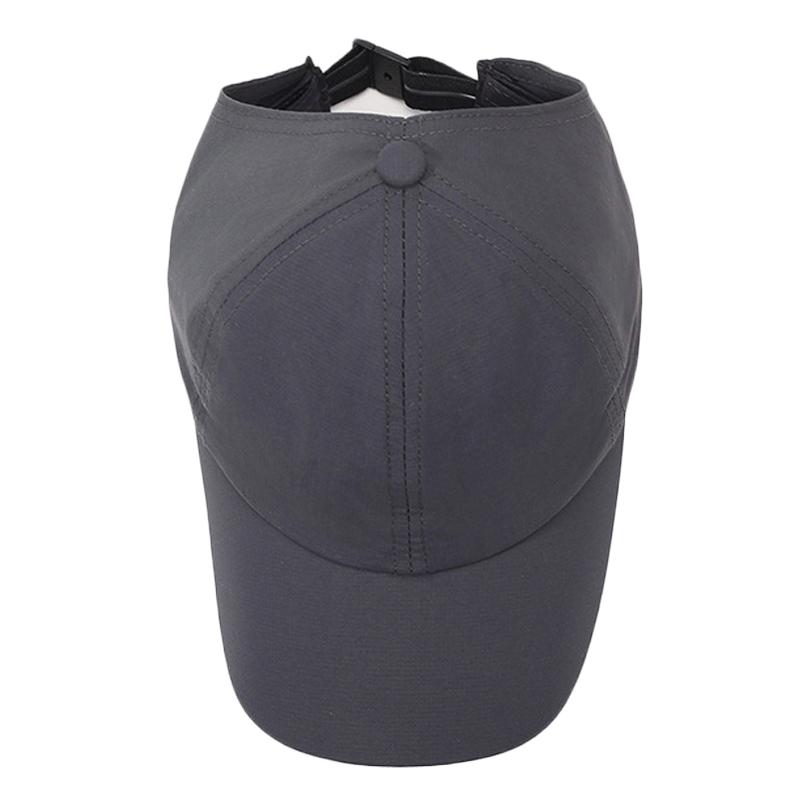 Spring Summer Quick-Drying Breathable Baseball Cap for Men Outdoor Sports Empty Top Hat Sunshade Sunscreen Cap Thin Cap