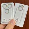 Glitter Camera Lens Glass For iPhone 17 Pro Max 17 Air Diamond Rear Camera Lens Protector Cover for iPhone17Pro Max Lens Glass