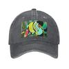Аниме Helluva Boss Физзаролли Бейсболки Snapback Стиранные Джинсовые Кепки Для улицы Кепки Hip Hop Бейсболка Ковбойская Кепка Унисекс Женские