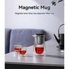 Teapot Magnetic One-Touch Tea And Water Separation Press-type Teapot Lazy Tea Maker Household Teapot