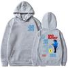 Худи Bad Bunny DTMF Debí Tirar Más Fotos 2025 Новый Альбом Модные Свитшоты Женская Одежда Зимние Толстовки с Капюшоном Женские