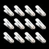 12Pcs PP Clothes Washing Clips Household Clothing Coat Hat Socks Pegs Sealing Pins Traceless Windproof Clips Hang Clamps