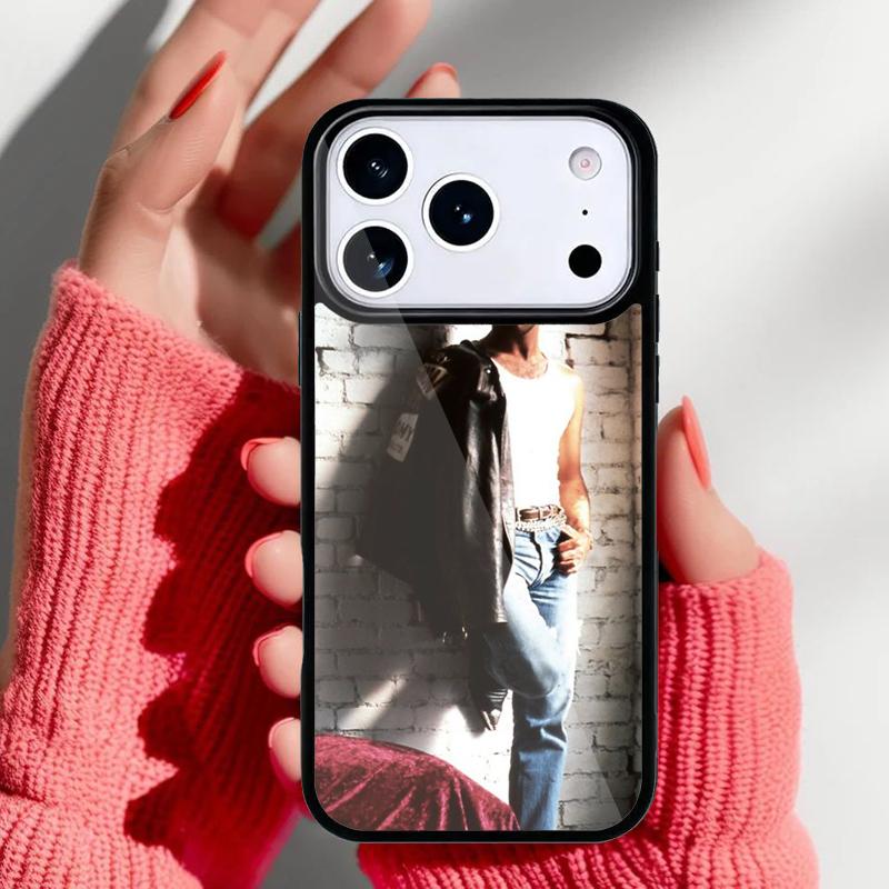 George Michael Handsome Singer Phone Case for iPhone 17 16 15 14 13 Pro Max Back Cover for 12 11 Pro Coque
