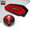 Motorcycle Accessories CNC Front & Rear Brake Fluid Cylinder Master Reservoir Cover Cap For Kawasaki Z900 2017 2018