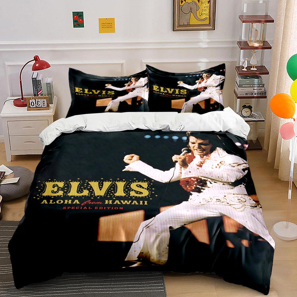 Singer with text overlay. Bedding sets Duvet cover sets Duvet covers Pillowcases(1*Duvet Cover 2*Pillowcases without duvet insert)