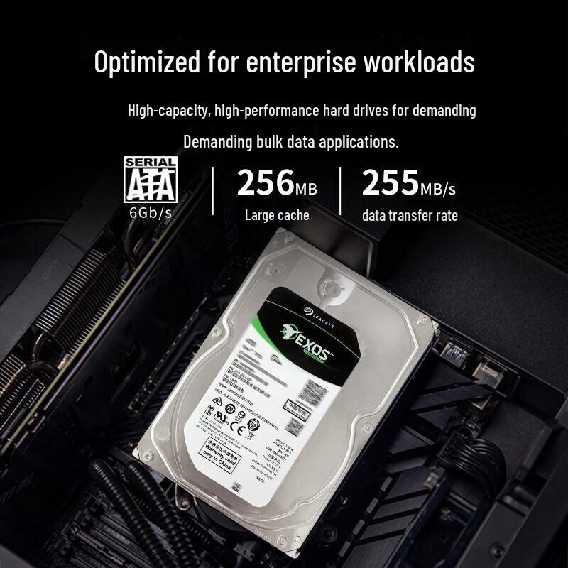 Seagate Exos 7E10 Series 8TB SATA Enterprise Hard Drive