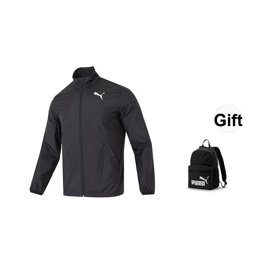 Puma Куртка с логотипом и воротником-стойкой, мужские куртки 680657-01