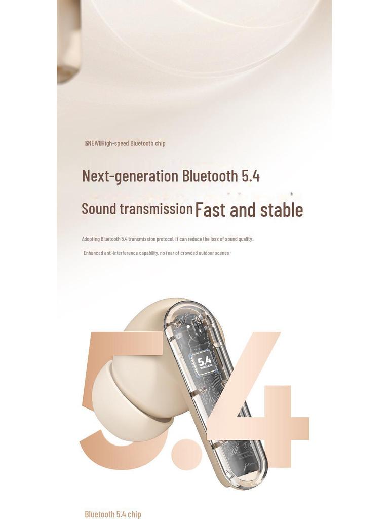 Bluetooth-гарнитура 2025 S510: Высокое качество звука, низкая задержка, цифровой дисплей, беспроводная игровая гарнитура.