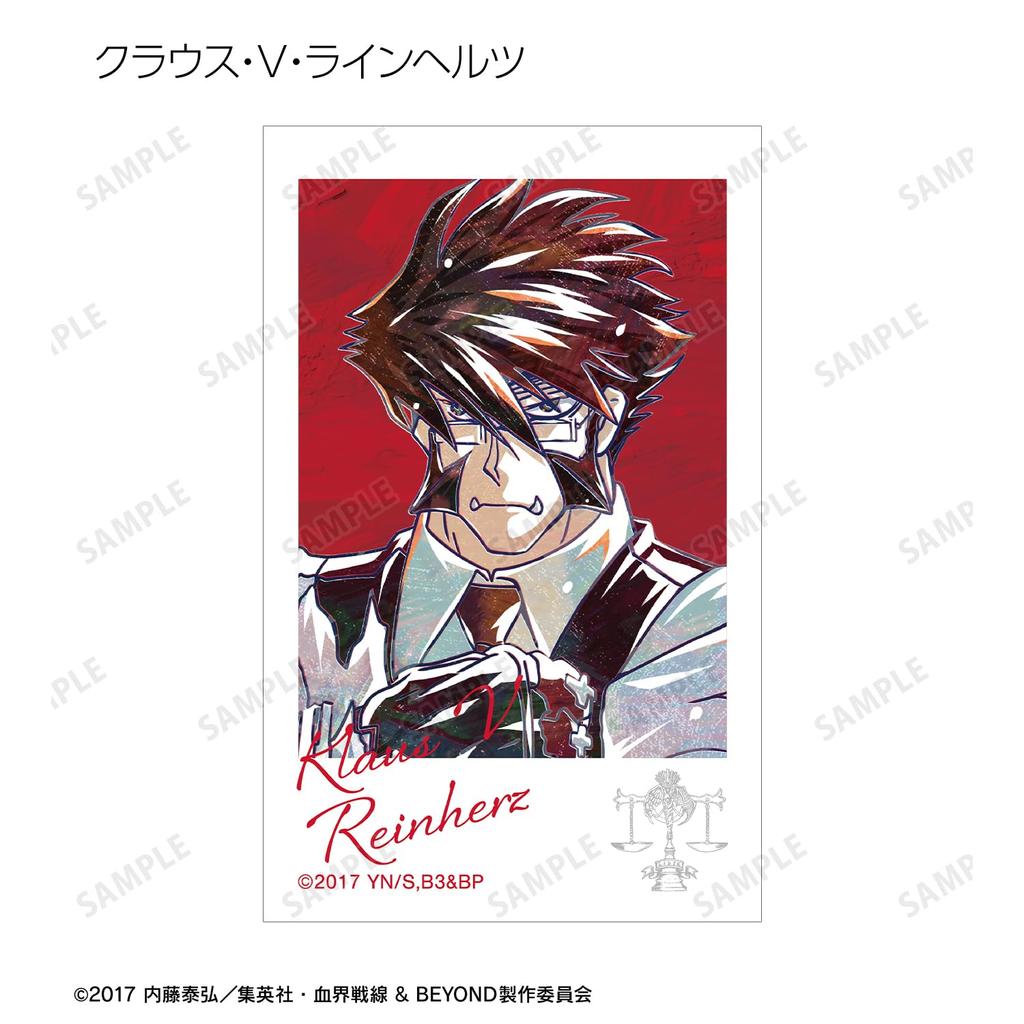 TV Anime Blockade Battlefront Trading Ani Art 4 Instant Camera Style Illustration Cards Box "Blood & Beyond" Vol. 15-Piece