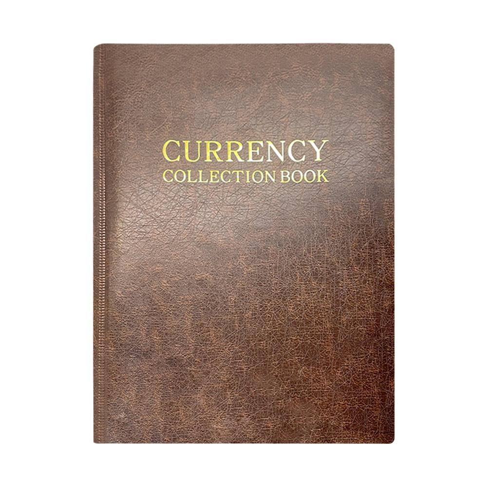 Защитная банкнотная бумага Альбом для коллекции бумажных денег Коллекционные карманы Коллекционирование денег