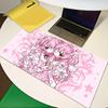 Аниме Милые Девушки Ангелы Коврик для Мыши Ноутбука Игровой Расширенный Коврик для Стола ПК Каваий Игровой Шкаф Xaxc Xxl Ковер для Клавиатуры Розовый Ковер
