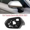 For Toyota Camry V70 8th 2018- Car Wing Door Side Exterior Rearview Mirror Frame Case Trim
