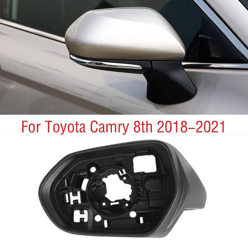 For Toyota Camry V70 8th 2018- Car Wing Door Side Exterior Rearview Mirror Frame Case Trim