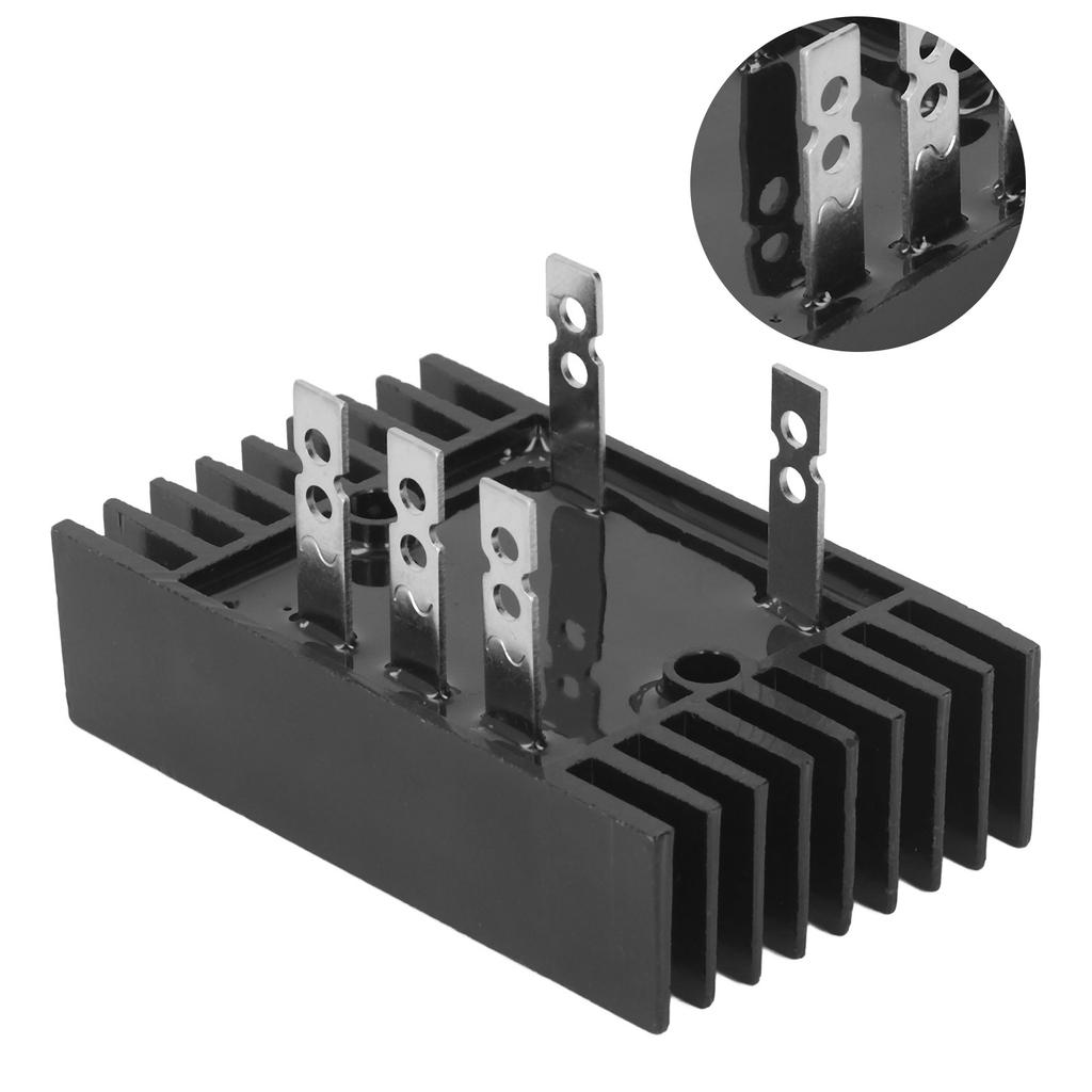 1200В Диодный мостовой выпрямитель 3-фазный Точный Стабильный выход 3-фазный Мощный выпрямитель для Авто