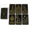 10.3*6cm Eighty Eight Miracles Mystical Tarot Black Tarot Cards Symbolic Meanings of Past History and Future Destiny