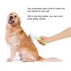 Pet Dog Cat Hairdressing Cleaning Opening Knot Comb Massage Brush with Non Slip Handle(green )