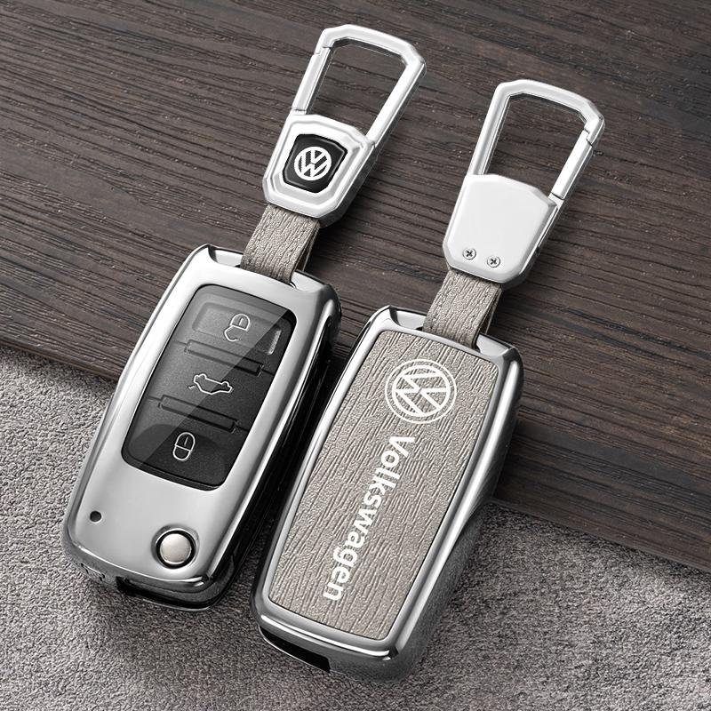 Чехол-брелок для ключа автомобиля VOLKSWAGEN VW для VW Volkswagen Polo Tiguan Passat B5 B6 B7 Golf 4 5 6 MK6 Jetta Beetle Eos Scirocco Up T