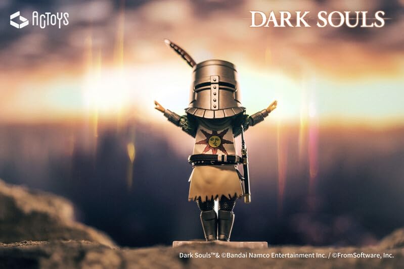 Emu Toys Dark Souls Деформированная фигурка Воин фигурки Солер, Солнце, Немасштаб ПВХ/АБС Предварительно окрашенная