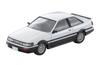 Tomica Limited Vintage Neo 164 LV-N304c Toyota Corolla Levin 2-door GT-APEX 1985 WhiteBlack Finished Product