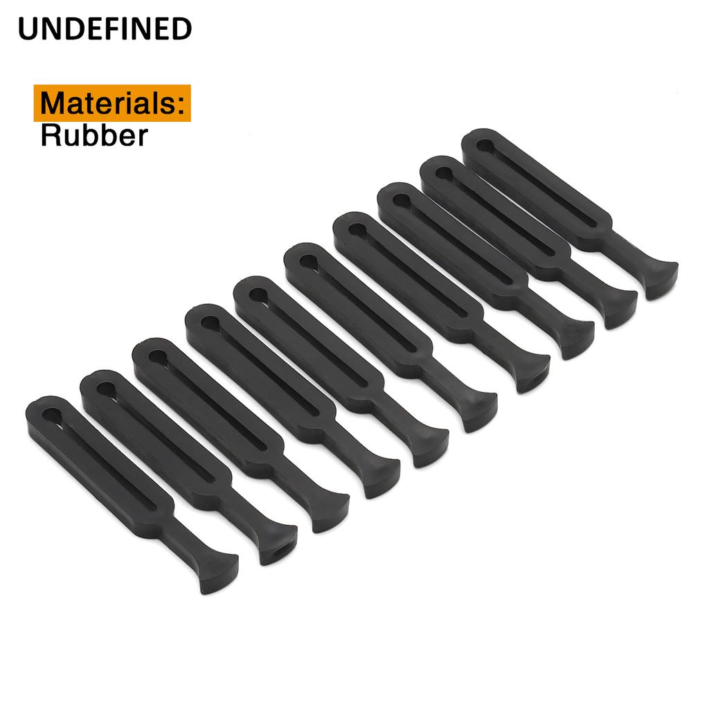 10x Fixed Windshield Rubber Strap O-Rings Gasket For Polaris 5410970,5410387 Ski-Doo 572-0328-00 Yamaha 8K4-77223-00
