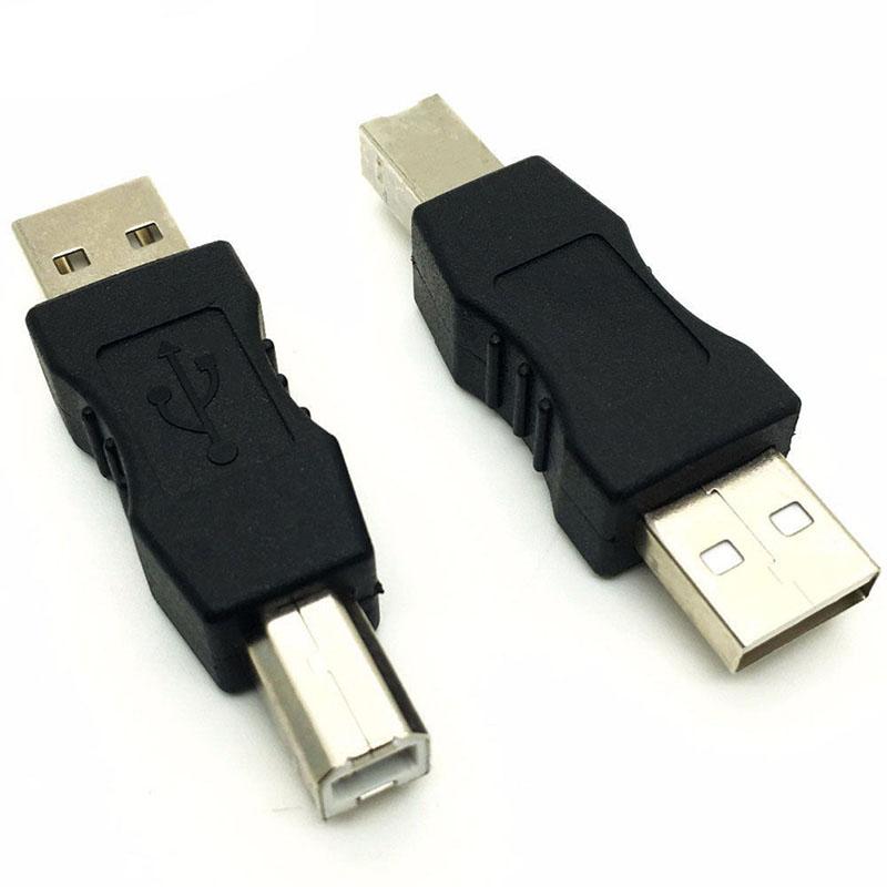 Usb 2.0 Тип A Женский К Типу B Мужской Принтер Сканер Адаптер Конвертер Разъем