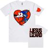 Rock Band The Jesus Lizard Tshirts Short Sleeve Cotton O-neck T-shirt for Male Hip Hop Cartoon Printing T Shirt Men Women Tees