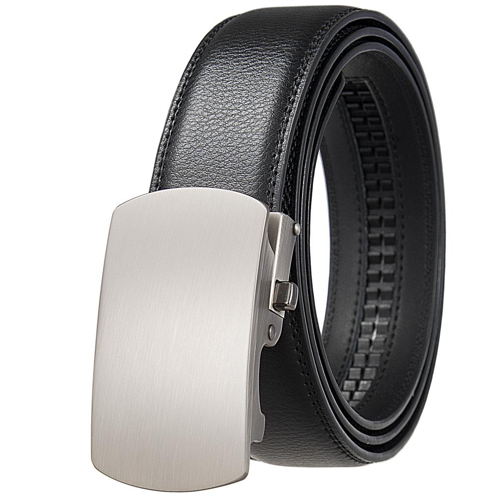 1 шт. Мужской универсальный ремень из двухслойной коровьей кожи, автоматическая пряжка Ly36-31957-1