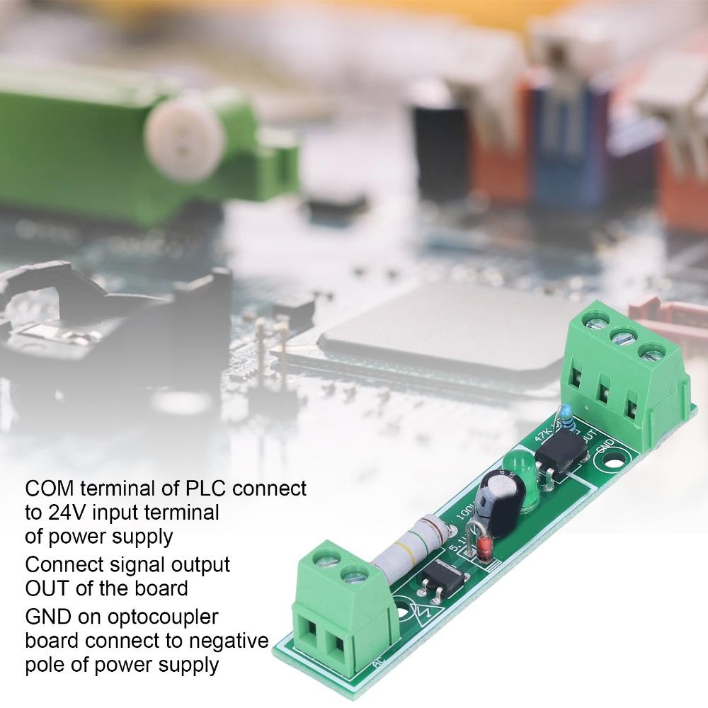 3PCS AC 220V Opto Isolator Board 1 Channel Optocoupler Isolation Module  Industrial Control