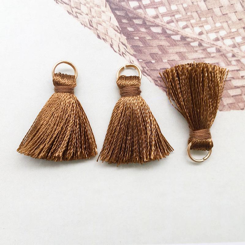 Multicolor Handmade Tassel Earrings & Keychain Bag Pendant
