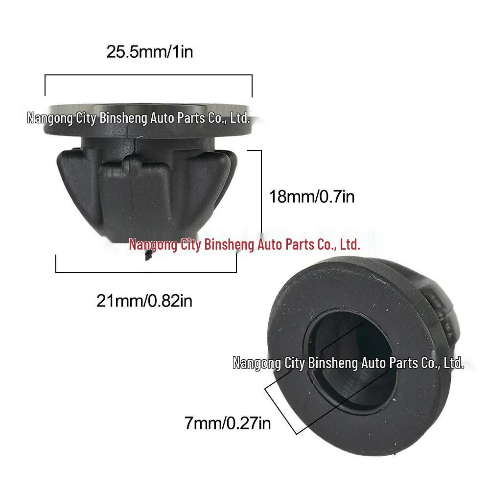 BMW X4 Engine Hood Cover Gasket Buffer, Rubber Mount (11127614138)