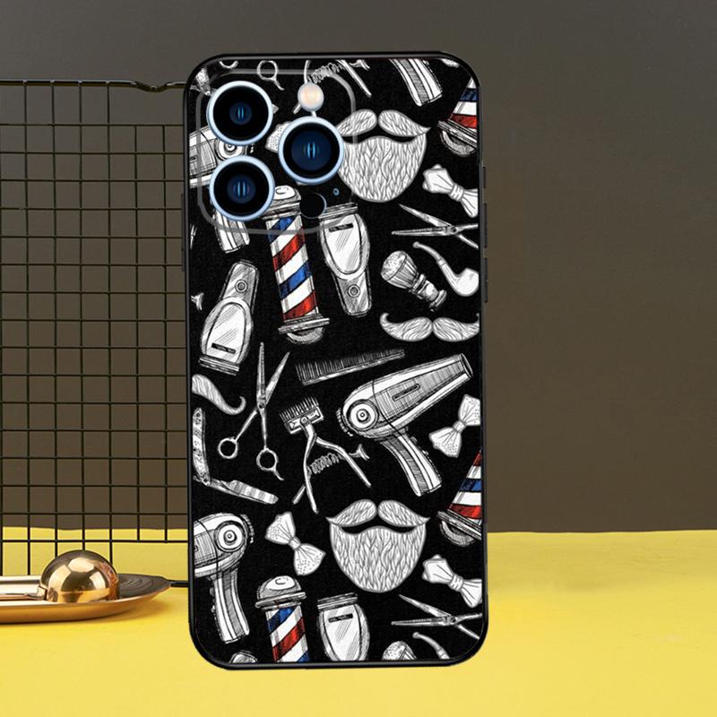 Hair Stylist Hairdresser Phone Case For iPhone 13 12 14 11 16 15 Pro Max Plus Mini 7 8 X XR XS Max Cover